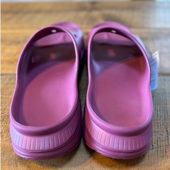 Hoka Pink Slide Sandals